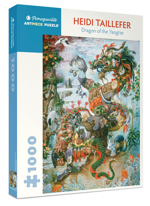 Pomegranate Heidi Taillefer: Dragon of The Yangtze 1000-Piece Jigsaw Puzzle front cover, ISBN: 108750368X