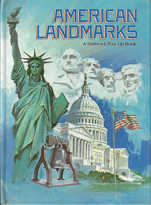 American Landmarks (Hallmark Pop-Up Book) front cover by Barbara Burrow, James R. Smith