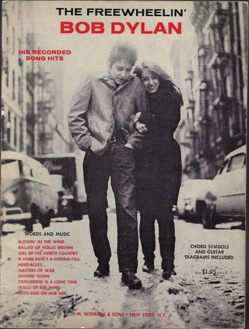 The Freewheelin' Bob Dylan front cover by Bob Dylan