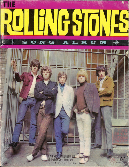The Rolling Stones Song Album: An Album of Songs Recorded by the Rolling Stones front cover by Rolling Stones