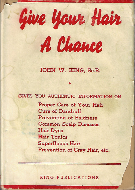 Give Your Hair a Chance front cover by John W. King