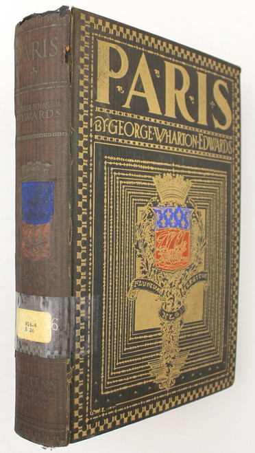 Paris (with Drawings in Color & Monotone) front cover by George Wharton Edwards