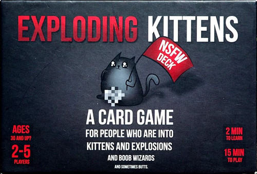 Exploding Kittens: NSFW Edition front cover
