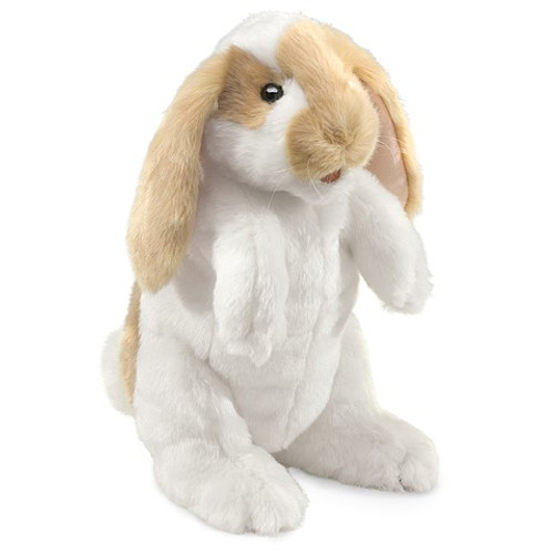 Standing Lop Rabbit Hand Puppet front cover