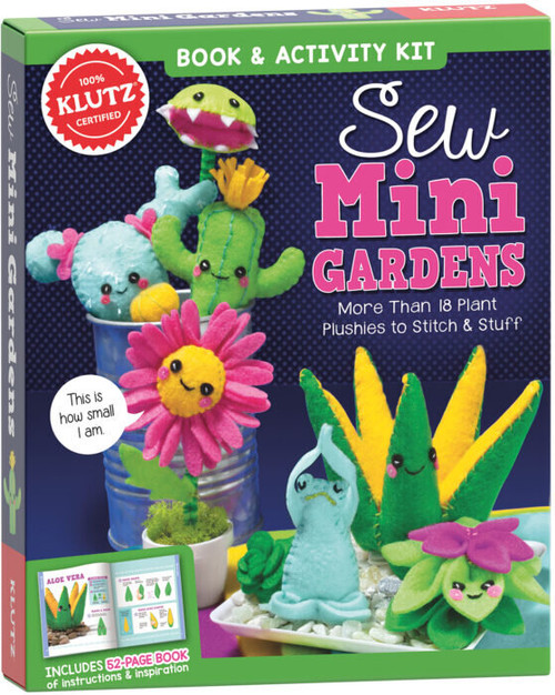 Sew Mini Gardens (Klutz Craft Kit) front cover, ISBN: 1338271288