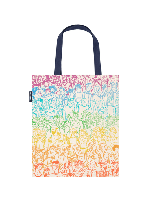 Rainbow Readers Tote Bag front cover