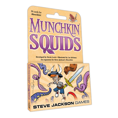 Munchkin Squids Game Expansion front cover