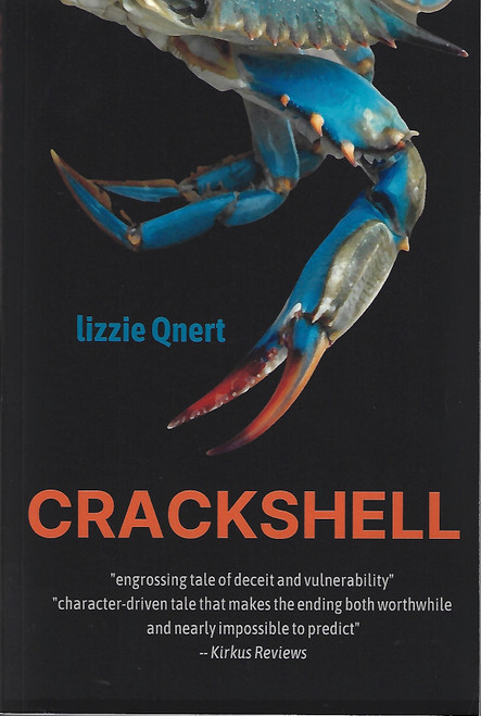 Crackshell front cover by Lizzie Qnert