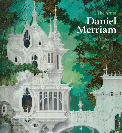 The Art of Daniel Merriam 2024 Wall Calendar front cover by Daniel Merriam, ISBN: 1087507103