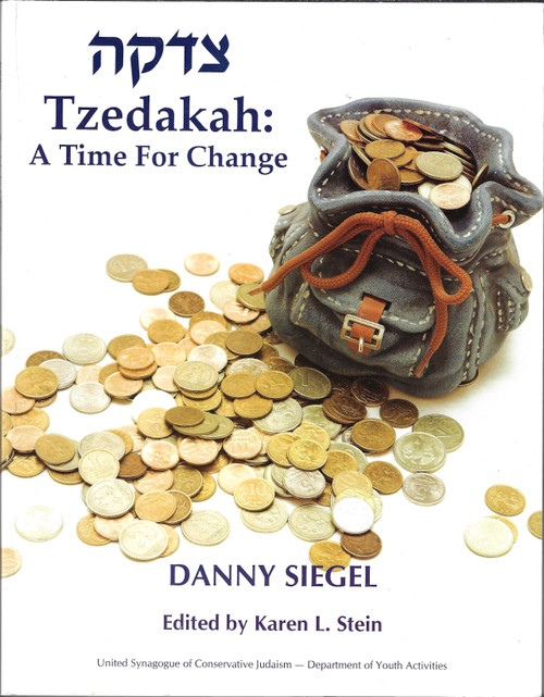 Tzedakah: A Time for Change front cover by Danny Siegel, ISBN: 0838100163