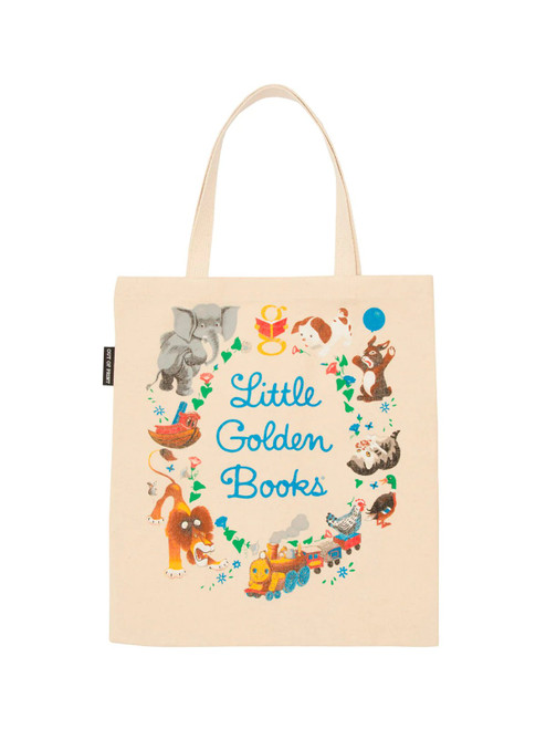Little Golden Books tote bag front cover by Out of Print, ISBN: 059327668X