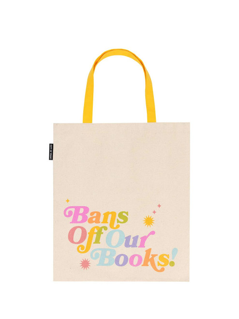 Bans Off Our Books tote bag front cover by Out of Print, ISBN: 0593779819