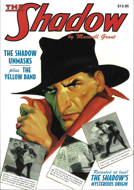 The Shadow 15: The Shadow Unmasks / The Yellow Band front cover by Maxwell Grant, ISBN: 1932806873