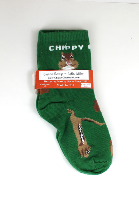 Chippy Child Socks (Orange Tag) front cover