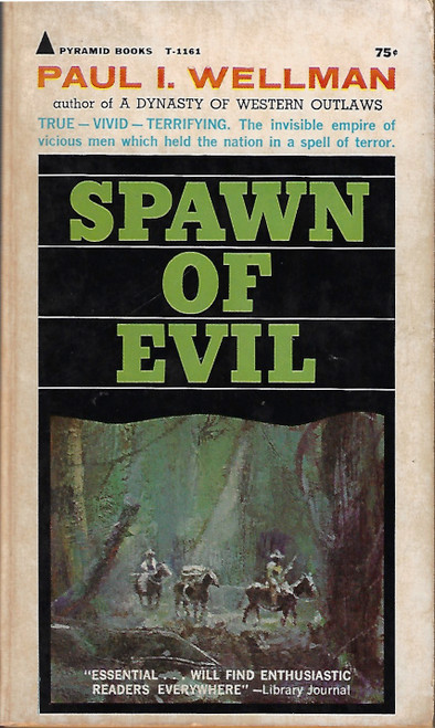 Spawn of Evil front cover by Paul I. Wellman