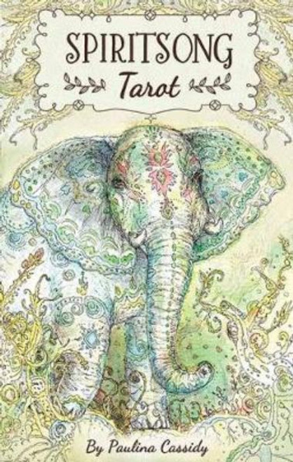 Spiritsong Tarot front cover by Paulina Cassidy, ISBN: 1572818239