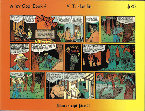 Alley Oop,Book 4 front cover by V. T. Hamlin, ISBN: 0936414138