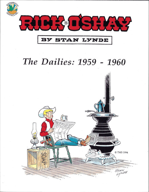 Rick O'Shay, the Dailies: 1959-1960 front cover by Stan Lynde, ISBN: 1886370001