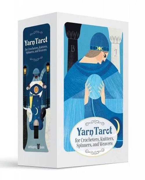 Yarn Tarot: For Crocheters, Knitters, Spinners, and Weavers (Modern Tarot Library) front cover, ISBN: 1970048077