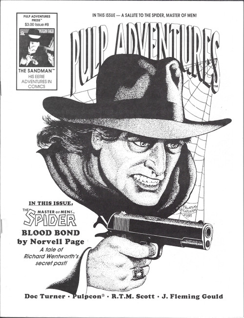 Pulp Adventures Issue 8, Summer 1997 front cover by Rich W. Harvey