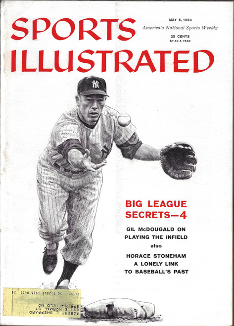 Sports Illustrated March 31, 1958 "Baseball Big League Secrets Part 2" front cover by Henry R. Luce