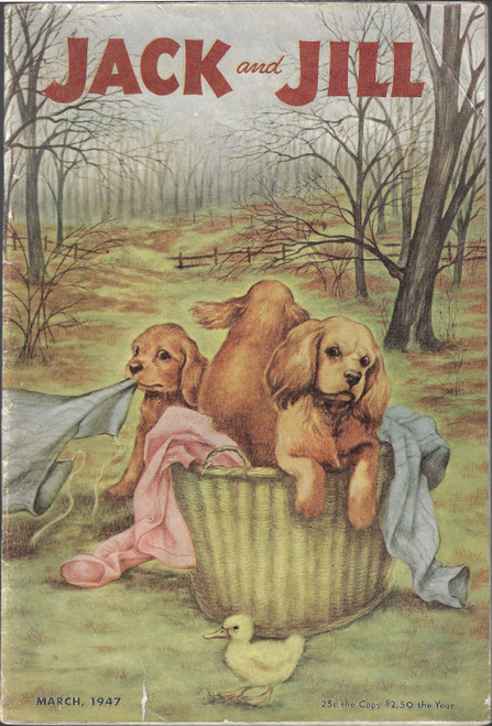 Jack and Jill Magazine, March 1947 front cover