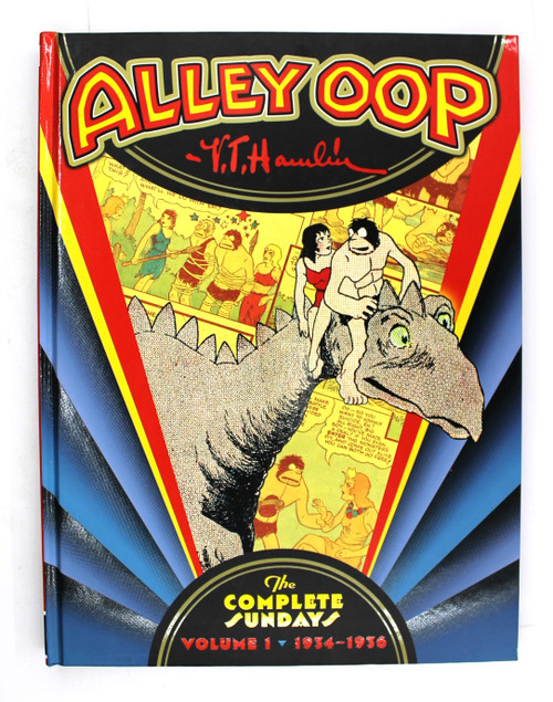 Alley Oop: The Complete Sundays Volume 1 (1934-1936) front cover by V. T. Hamlin, ISBN: 1616553359