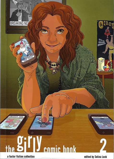 The Girly Comic Book 2 front cover by Selina Lock