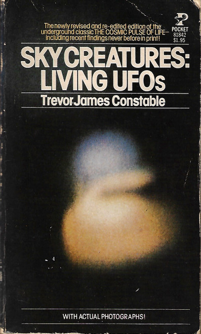 Sky Creatures: Living UFOs front cover by Trevor James Constable, ISBN: 0671818422