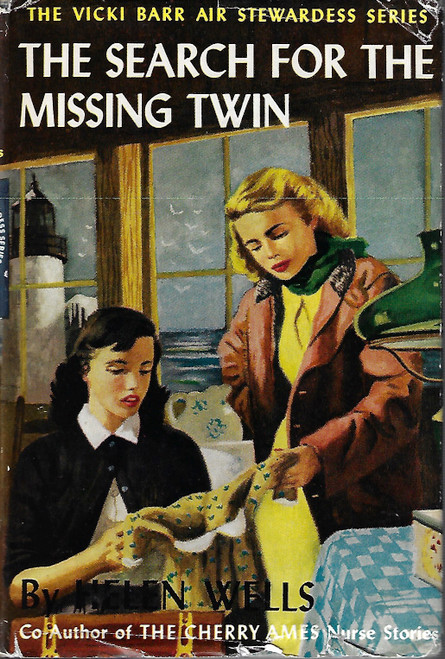 The Search for the Missing Twin 10 Vicki Barr Flight Stewardess front cover by Helen Wells