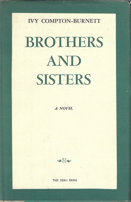 Brothers and Sisters front cover by Ivy Compton-Burnett