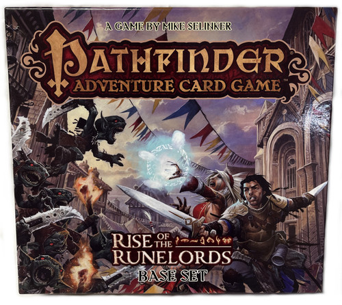 Pathfinder Adventure Card Game: Rise of the Runelords Base Set +Expansion sets front cover by Mike Selinker, ISBN: 1601255500