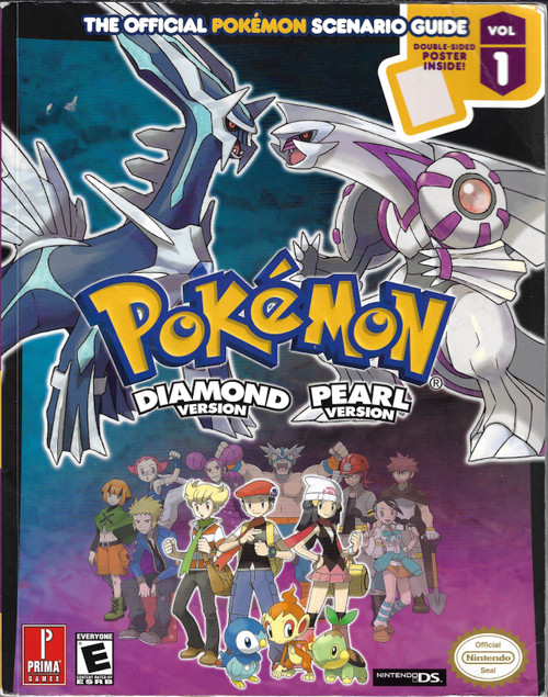 Pokemon: Diamond Version, Pearl Version (The Official Pokemon Scenario Guide Vol. 1) front cover by Prima Games, ISBN: 0761556745