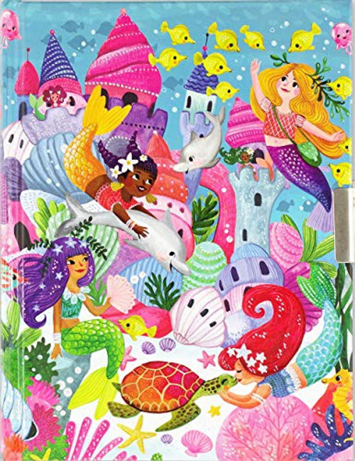 Mermaid Locking Journal front cover by Peter Pauper Press, ISBN: 1441331573
