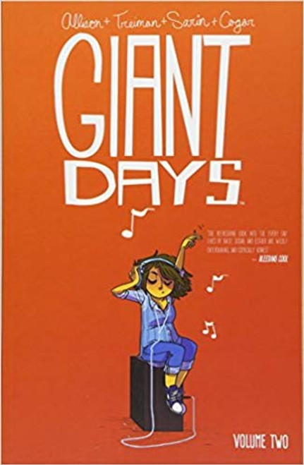 Giant Days Vol. 2 front cover by John Allison, Whitney Cogar, ISBN: 1608868044