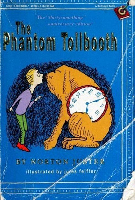 The Phantom Tollbooth front cover by Norton Juster, ISBN: 0394820371