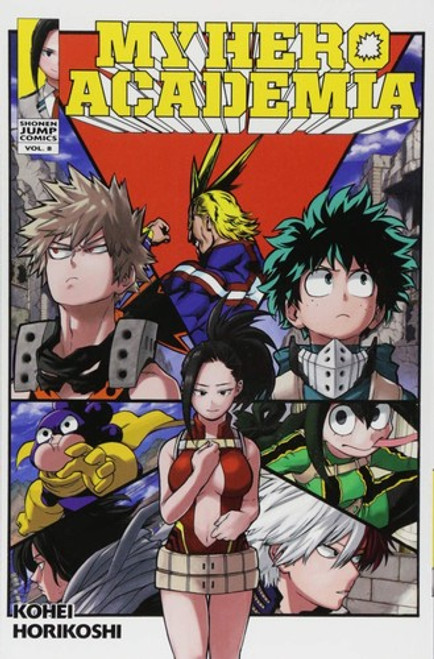 My Hero Academia, Vol. 8 (8) front cover by Kohei Horikoshi, ISBN: 1421591677