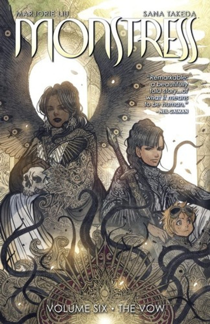 The Vow 6 Monstress front cover by Marjorie Liu,Sana Takeda, ISBN: 1534319158