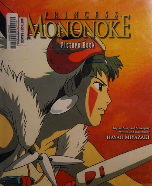 Princess Mononoke Picture Book front cover by Hayao Miyazaki, ISBN: 1421592673