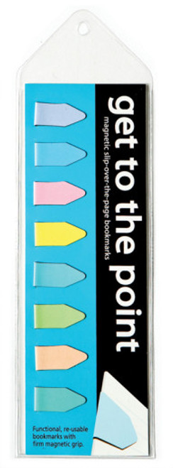 Pastel - Get to the Point Magnetic Arrow bookmarks front cover, ISBN: 157850368X