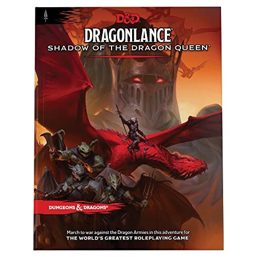 Dragonlance: Shadow of the Dragon Queen (Dungeons & Dragons Adventure Book) front cover by Wizards RPG Team, ISBN: 0786968281