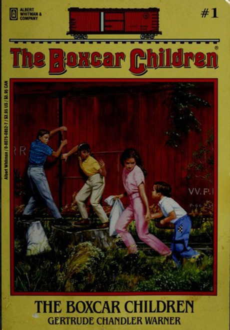 The Boxcar Children 1 front cover by Gertrude Chandler Warner, ISBN: 0807508527