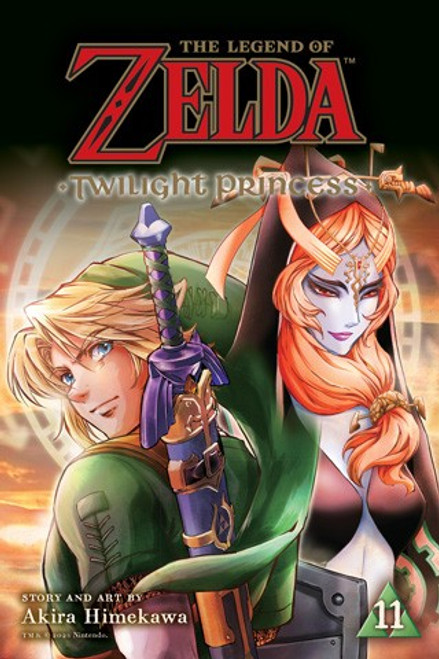Twilight Princess 11 The Legend of Zelda front cover by Akira Himekawa, ISBN: 1974736504