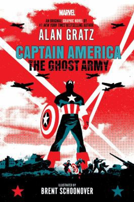 Captain America: The Ghost Army (Original Graphic Novel) front cover by Alan Gratz, ISBN: 1338775901