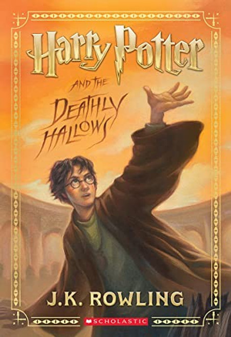 Harry Potter and the Deathly Hallows 7 Harry Potter front cover by J. K. Rowling, ISBN: 1338878980