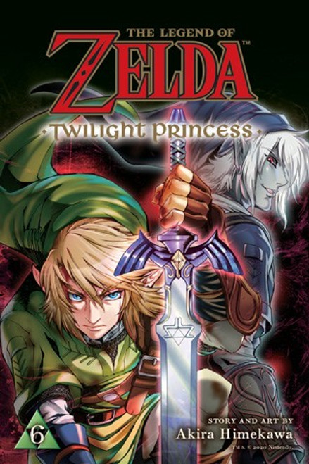 Twilight Princess 6 Legend of Zelda front cover by Akira Himekawa, ISBN: 1974711633