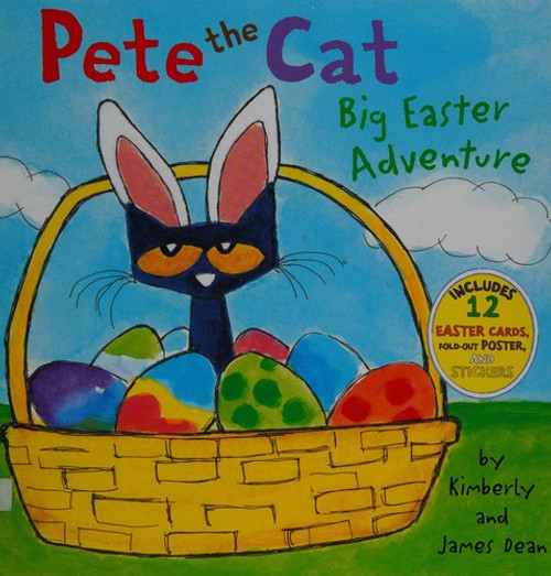 Pete the Cat: Big Easter Adventure front cover by Dean, James, Dean, Kimberly, ISBN: 006219867X