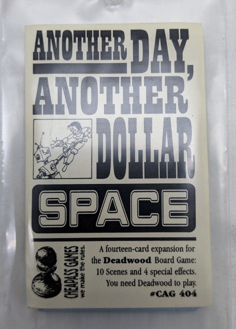 Deadwood: Space 14 Card Expansion Pack (CAG 404) front cover