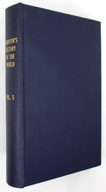 History of the World Volume V front cover by John Clark Ridpath