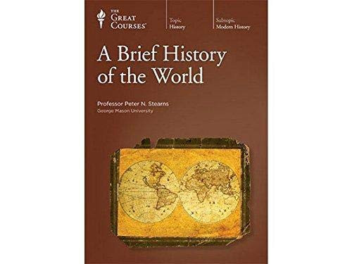 A Brief History of the World CD (3 Volumes) front cover by Peter N. Stearns, ISBN: 1598033255